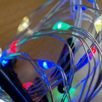 Christmas Beard Lights Baubles & Tinsel