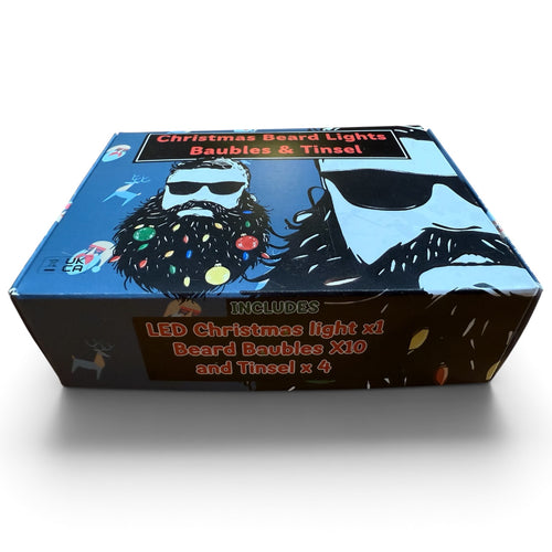 Christmas Beard Lights Baubles & Tinsel